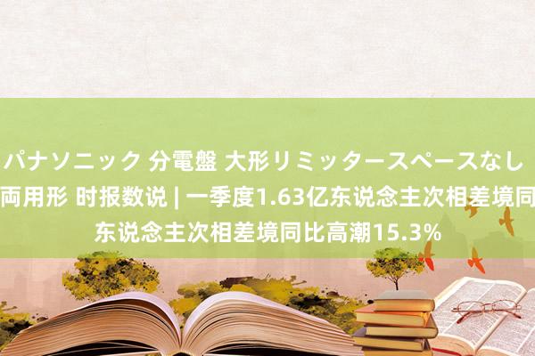 パナソニック 分電盤 大形リミッタースペースなし 露出・半埋込両用形 时报数说 | 一季度1.63亿东说念主次相差境同比高潮15.3%